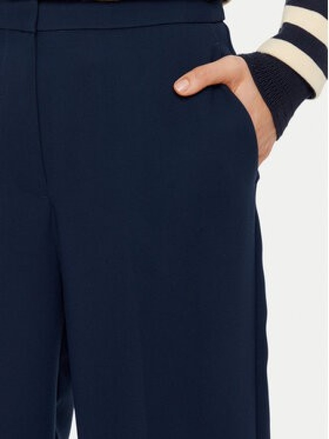 Tommy Hilfiger Spodnie materiałowe WW0WW45445 Granatowy Regular Fit