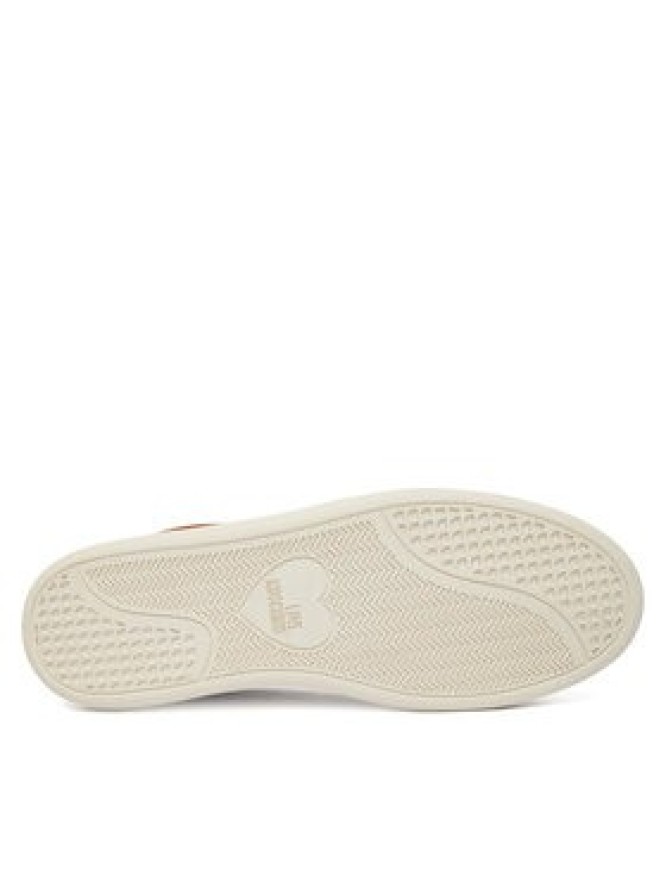LOVE MOSCHINO Sneakersy JA15272G1PIG0210 Brązowy jasny