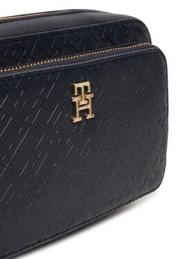 Tommy Hilfiger Torebka Th Icon Camera Bag Mono AW0AW18121 Granatowy