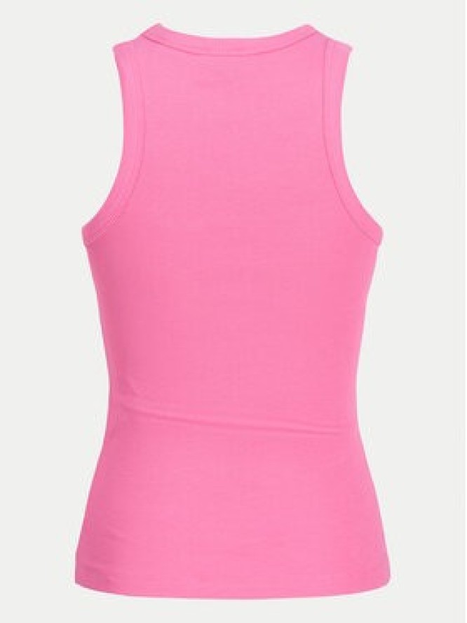 JJXX Top 12224661 Różowy Rib Fit