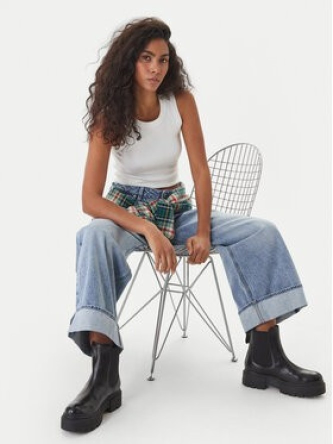 G-Star Raw Jeansy Roxx D28394-D536 Błękitny Wide Leg