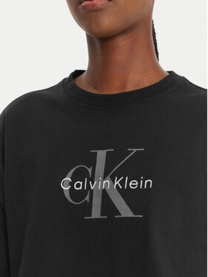 Calvin Klein Jeans T-Shirt LV047F828G Czarny Boxy Fit