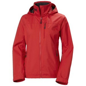 Damska wodoodporna kurtka z kapturem Helly Hansen Crew 2.0