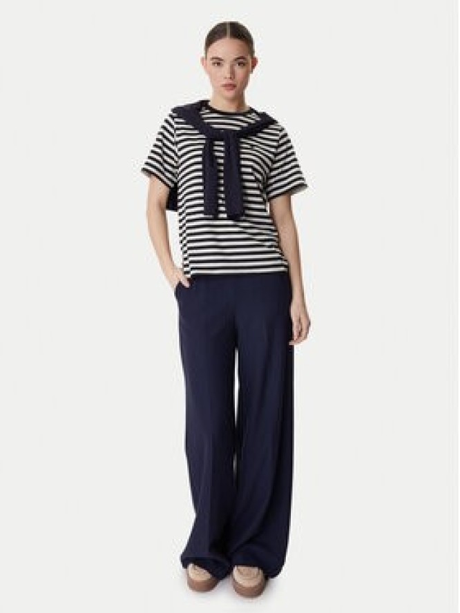 Weekend Max Mara T-Shirt Venaco 2615971031 Czarny Relaxed Fit