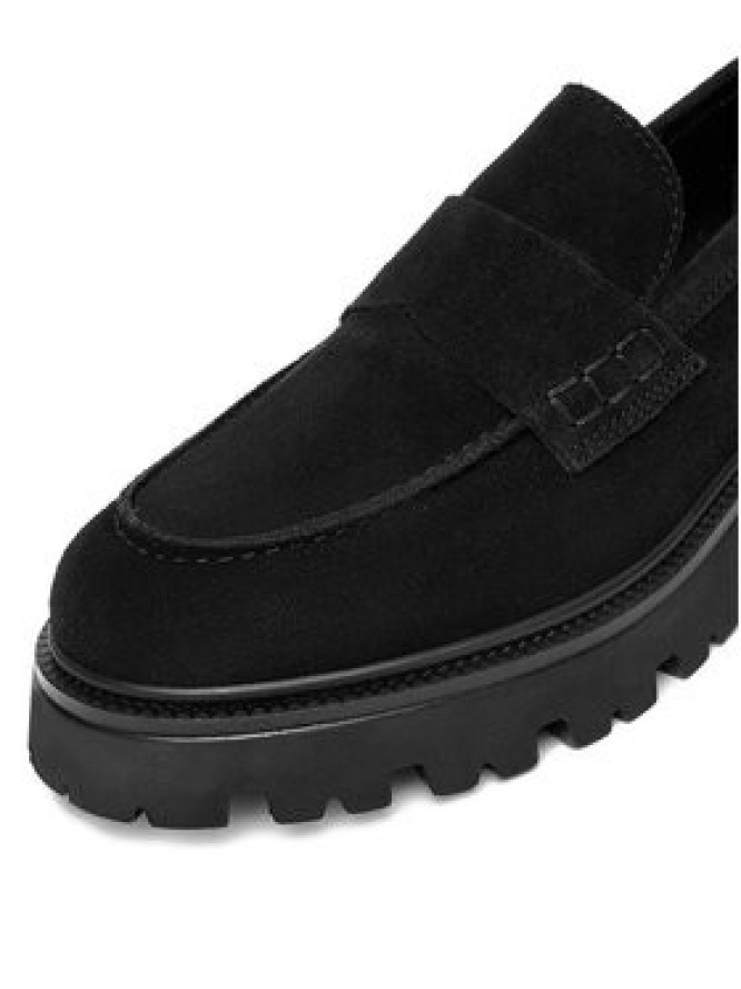 Badura Loafersy C-AVAH-25050LM Czarny