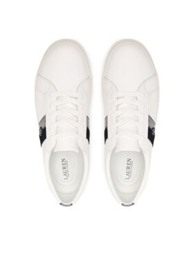 LAUREN RALPH LAUREN Sneakersy 802P18461001 Biały