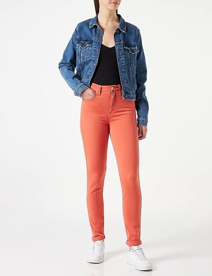 LEE SCARLETT DAMSKIE SPODNIE JEANSOWE ULTRA HIGH L30LMY28 112106505