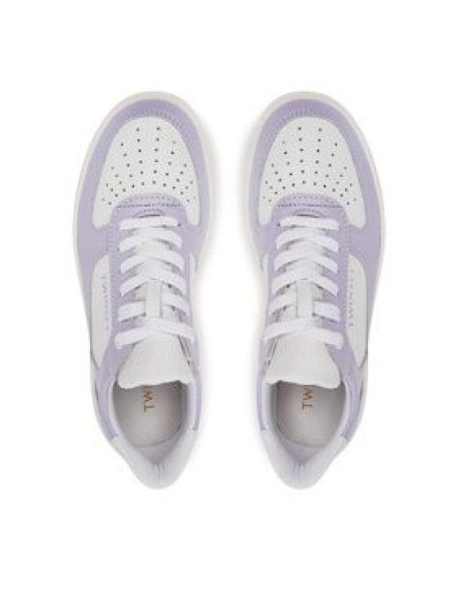 TWINSET Sneakersy 251GCJ01E Fioletowy