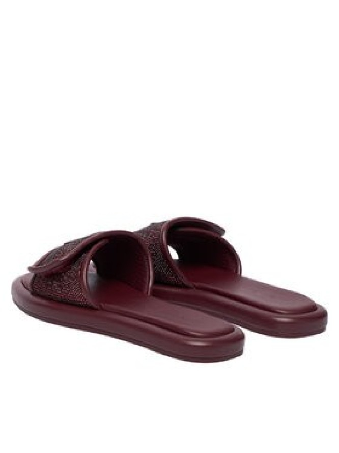 MICHAEL Michael Kors Klapki 40F5SKFA3S Bordowy