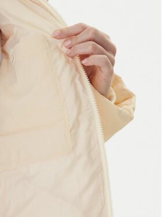 Lacoste Kurtka puchowa BF3262 Écru Relaxed Fit