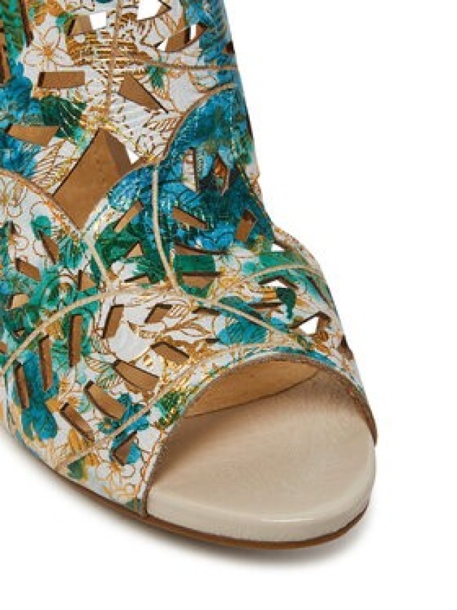 Laura Vita Sandały Albane 048 Niebieski