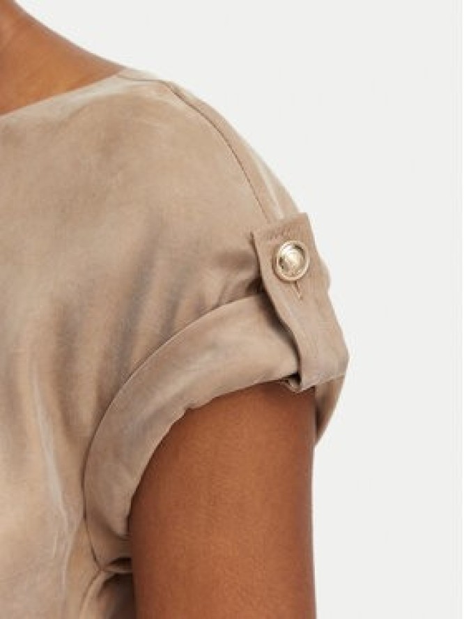 Guess Sukienka codzienna W6GK50 W1950 Beżowy ciemny Regular Fit