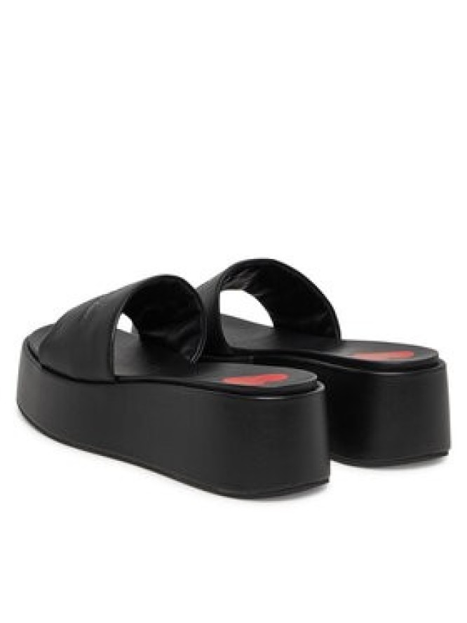 LOVE MOSCHINO Klapki JA28177I0MIA0000 Czarny