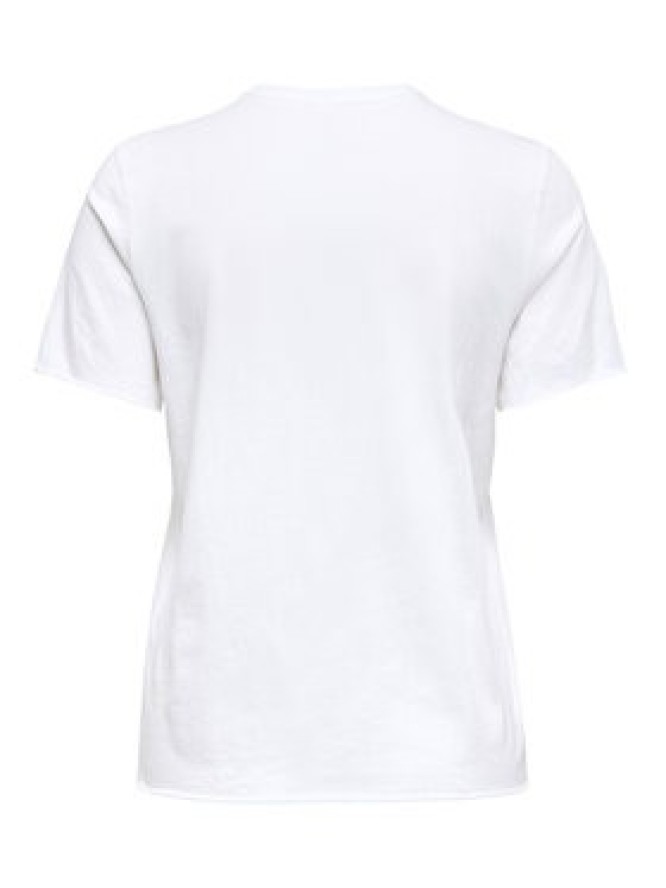 ONLY T-Shirt Lucy 15366031 Biały Loose Fit