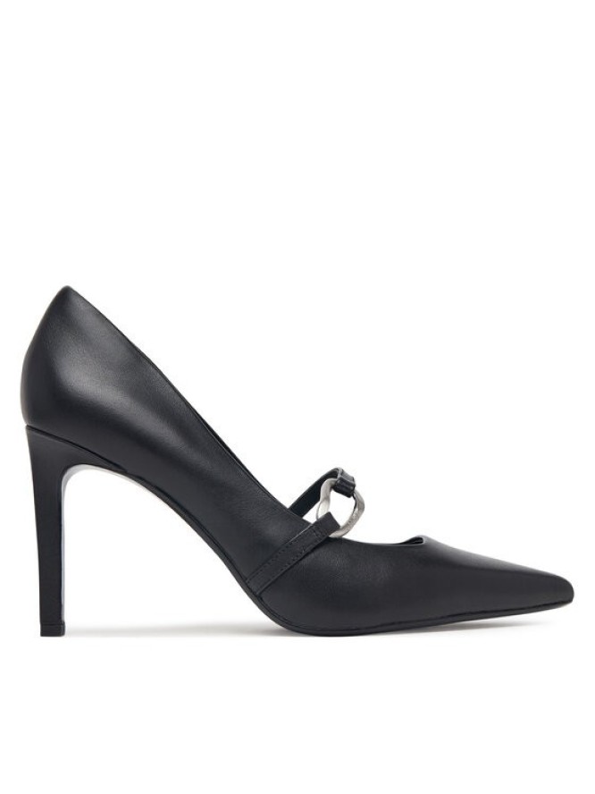 Calvin Klein Szpilki Ess Stiletto 90 Hdw Lth HW0HW03303 Czarny