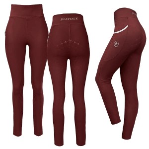 Damskie legginsy jeździeckie z pełną przyczepnością JD Attack Cathrine