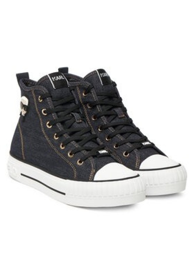 KARL LAGERFELD Trampki KL60444D Granatowy