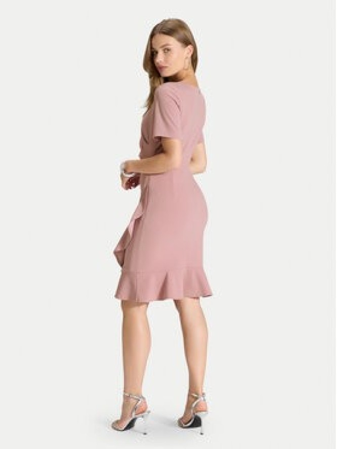 Swing Sukienka koktajlowa 5AH04800 Różowy Regular Fit