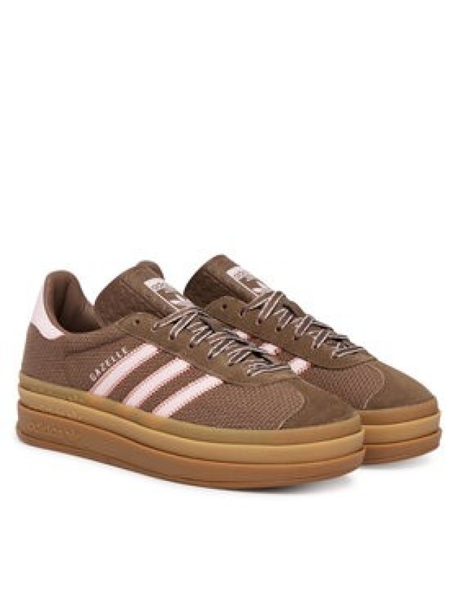adidas Sneakersy Gazelle Bold KI7225 Brązowy