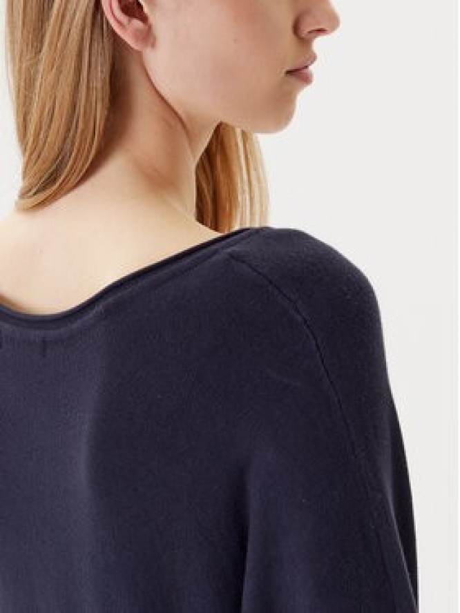 Guess Sweter W5YR22 Z2NQ2 Granatowy Regular Fit