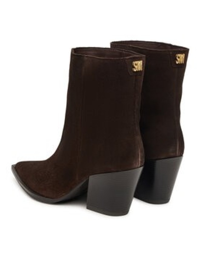 Steve Madden Botki 11005650 Brązowy ciemny