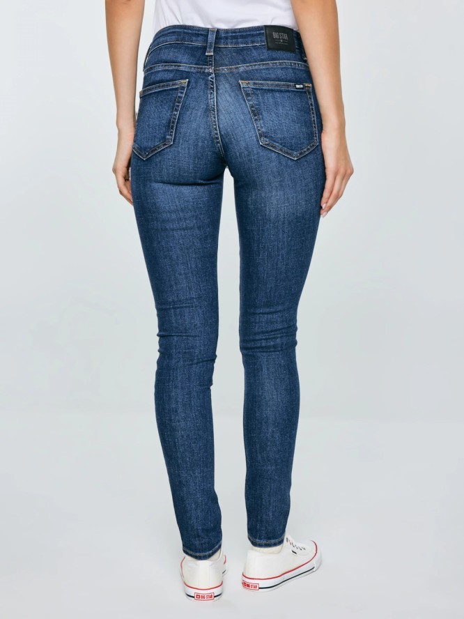 Jeansy damskie skinny granatowe Adela 512
