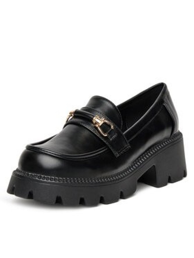 DeeZee Loafersy FBD-20306 Czarny