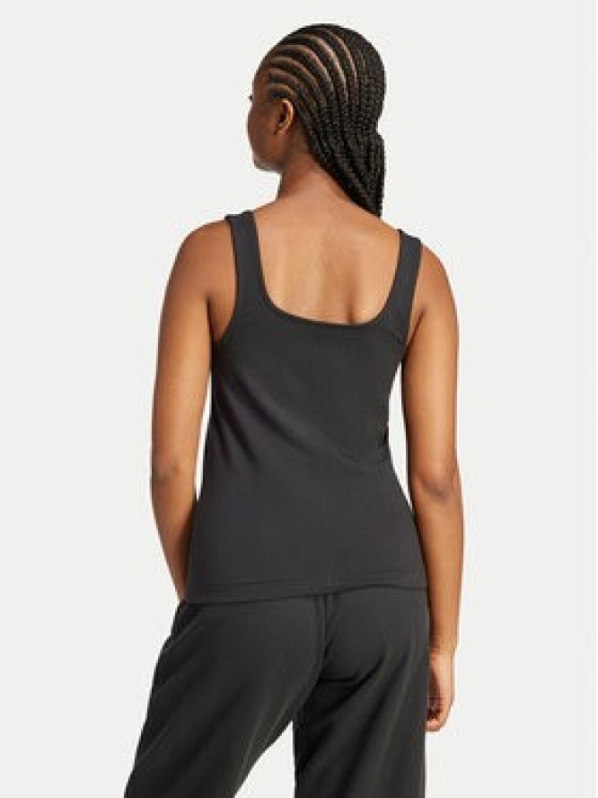 adidas Top All SZN Luxe JJ2336 Czarny Slim Fit