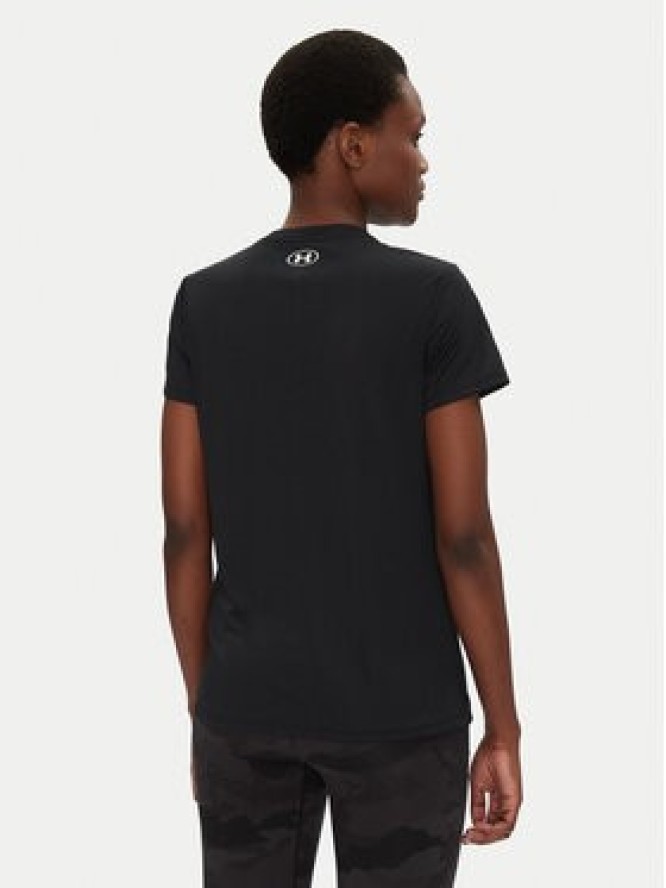 Under Armour Koszulka techniczna Rech SSC 1384231 Czarny Relaxed Fit