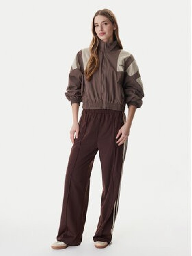 adidas Spodnie dresowe Firebird KG3706 Brązowy Loose Fit