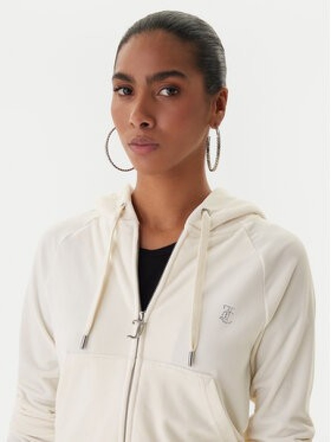 Juicy Couture Bluza Madison JCWAS225306 Beżowy Slim Fit