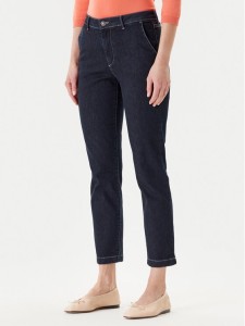 United Colors Of Benetton Jeansy 4NF1DF02U Granatowy Slim Fit