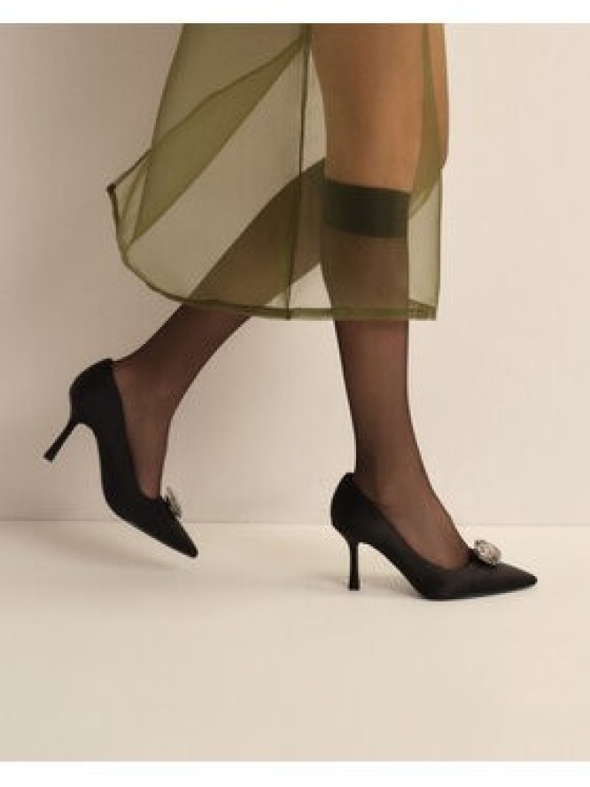 DeeZee Szpilki R24SS04000A Czarny