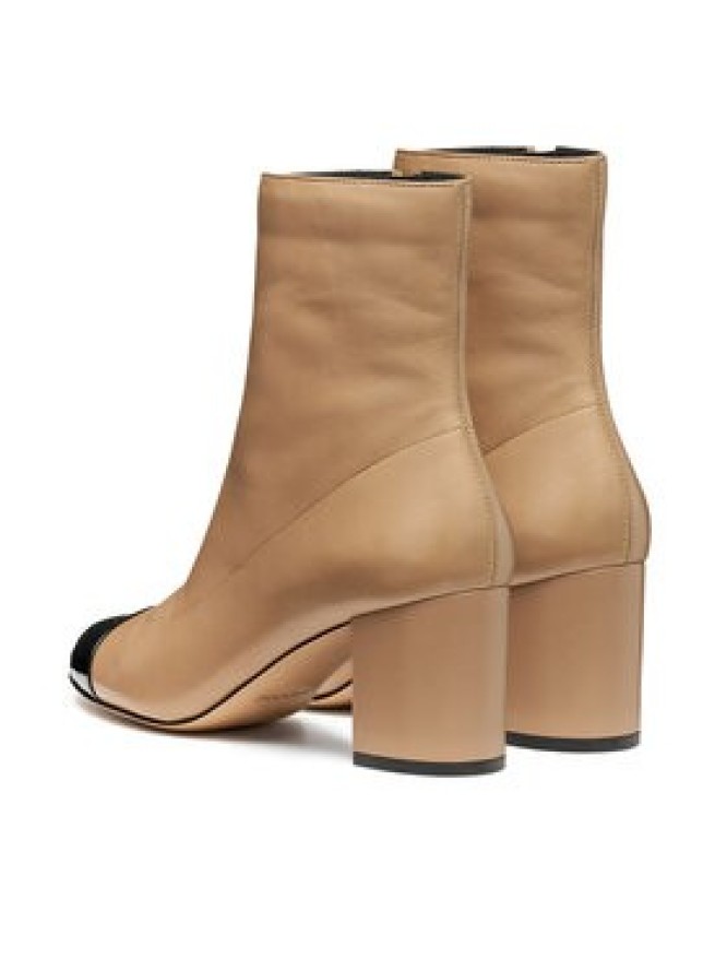 Geox Botki D Virnilisa 65 D56YYA 0TUHH C0015 Beżowy