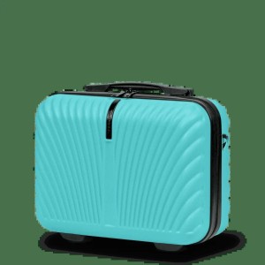 Kuferek WINGS SWAN kosmetyczka 14" LIGHT BLUE