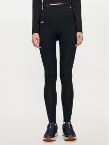 Under Armour Legginsy UA Motion 1383607 Czarny Slim Fit