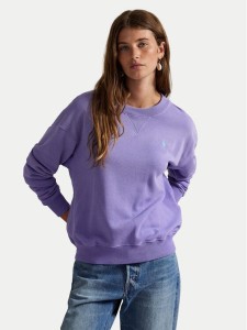 Polo Ralph Lauren Bluza 211971690006 Fioletowy Relaxed Fit