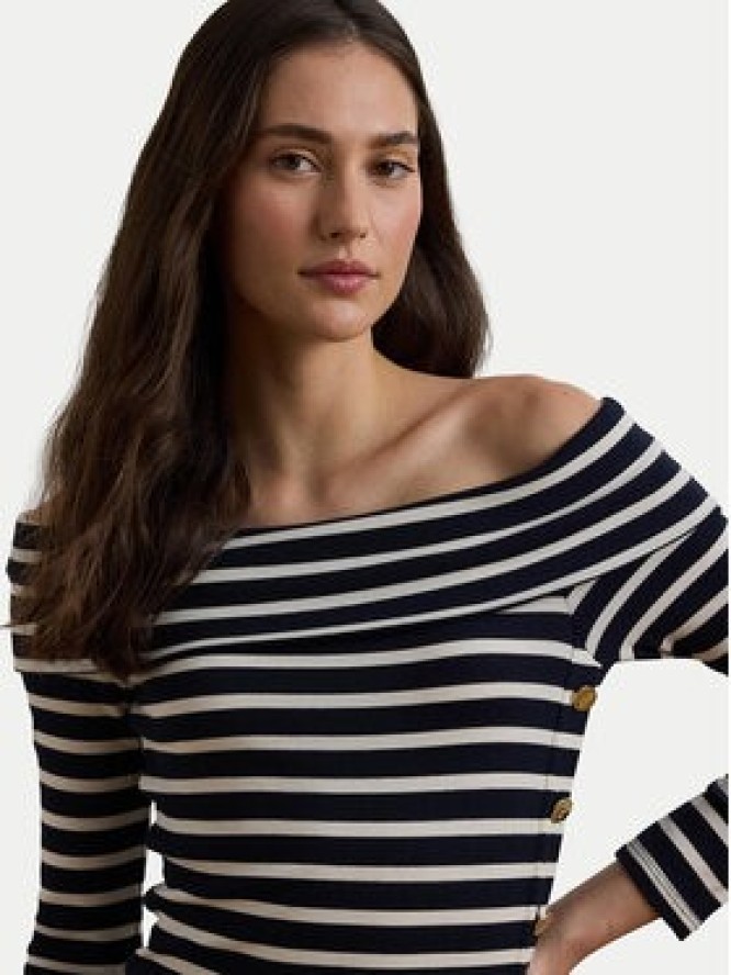 LAUREN RALPH LAUREN Sukienka codzienna 250957718001 Granatowy Slim Fit