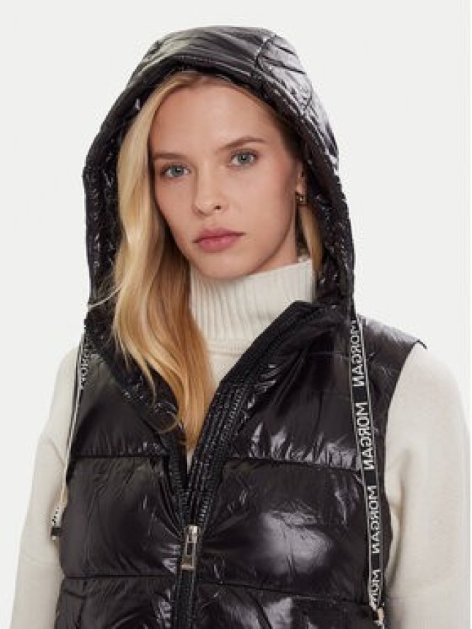 Morgan Bezrękawnik 252-GMODON Czarny Regular Fit