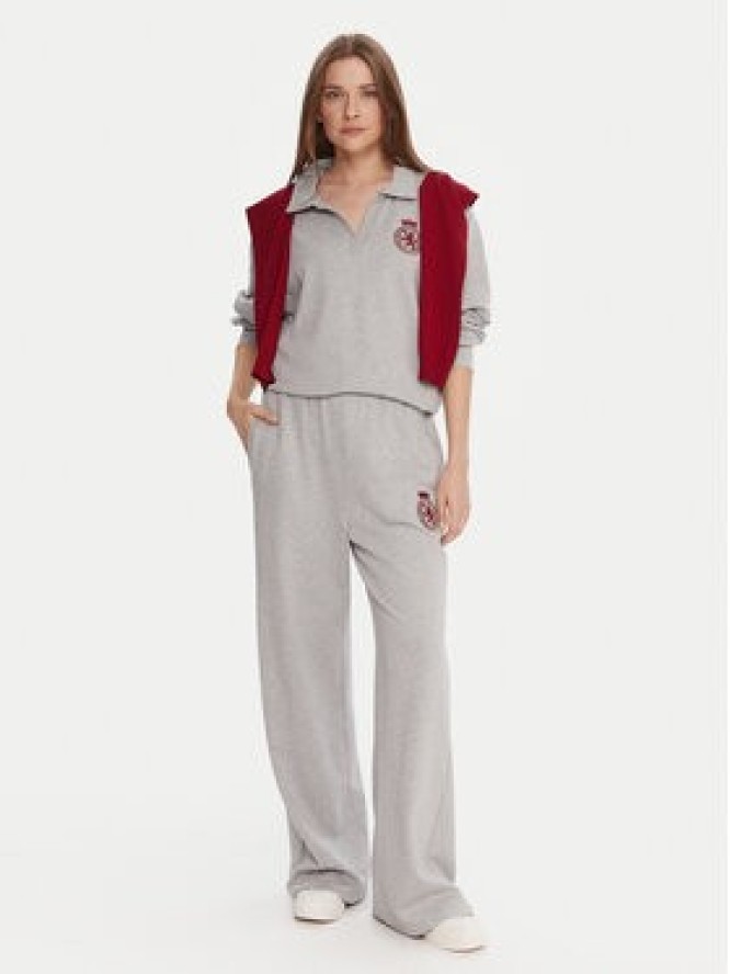 Tommy Hilfiger Spodnie dresowe UW0UW06081 Szary Wide Leg