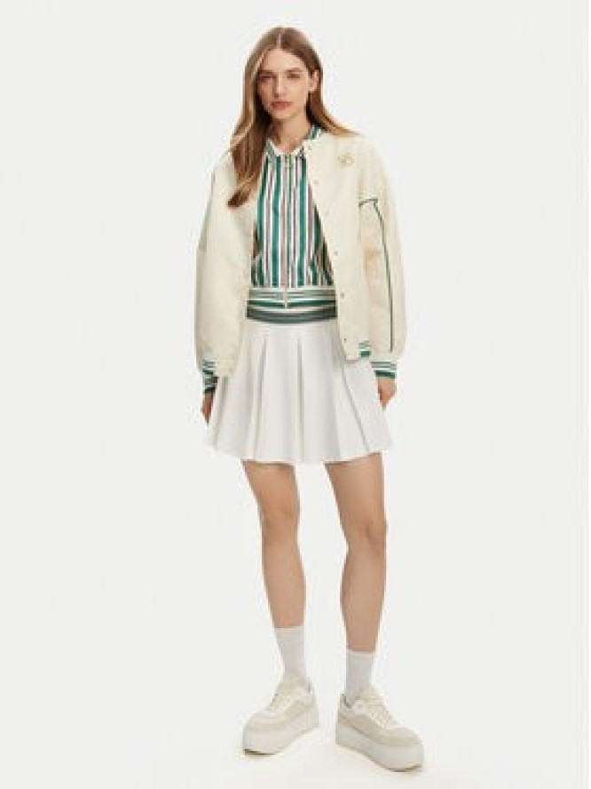 Fila Kurtka bomber Leme FAW0999 Écru Oversize