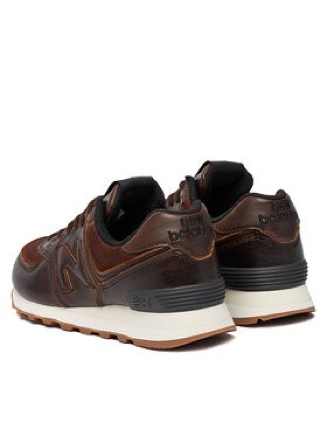 New Balance Sneakersy W574HM Brązowy ciemny