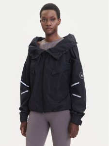 adidas by Stella McCartney Kurtka przejściowa Item Track JV7031 Czarny Loose Fit