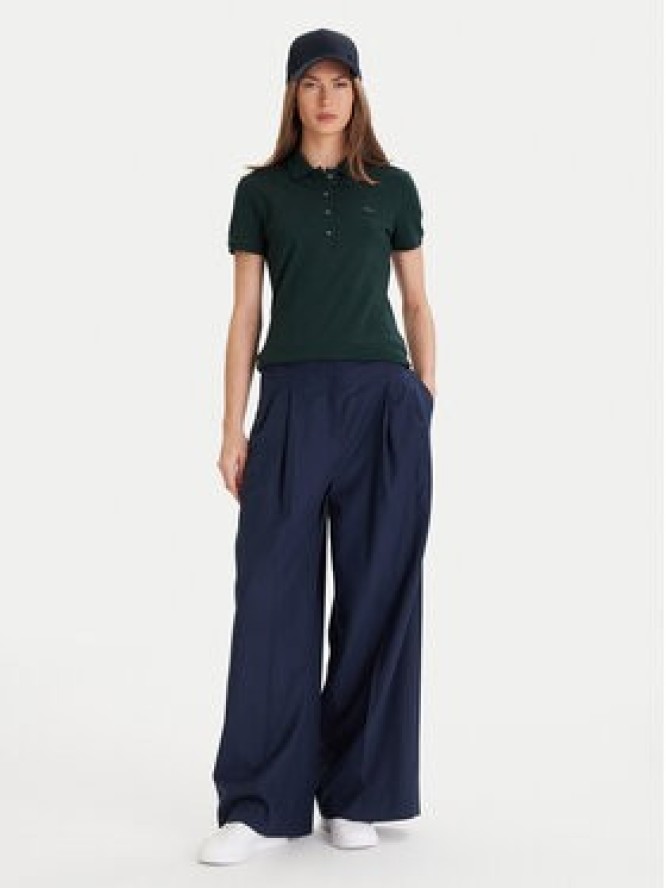 Lacoste Polo PF5462 Zielony Slim Fit