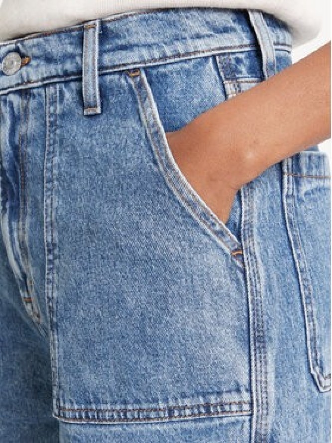 Tommy Jeans Jeansy Claire DW0DW20479 Niebieski Wide Leg