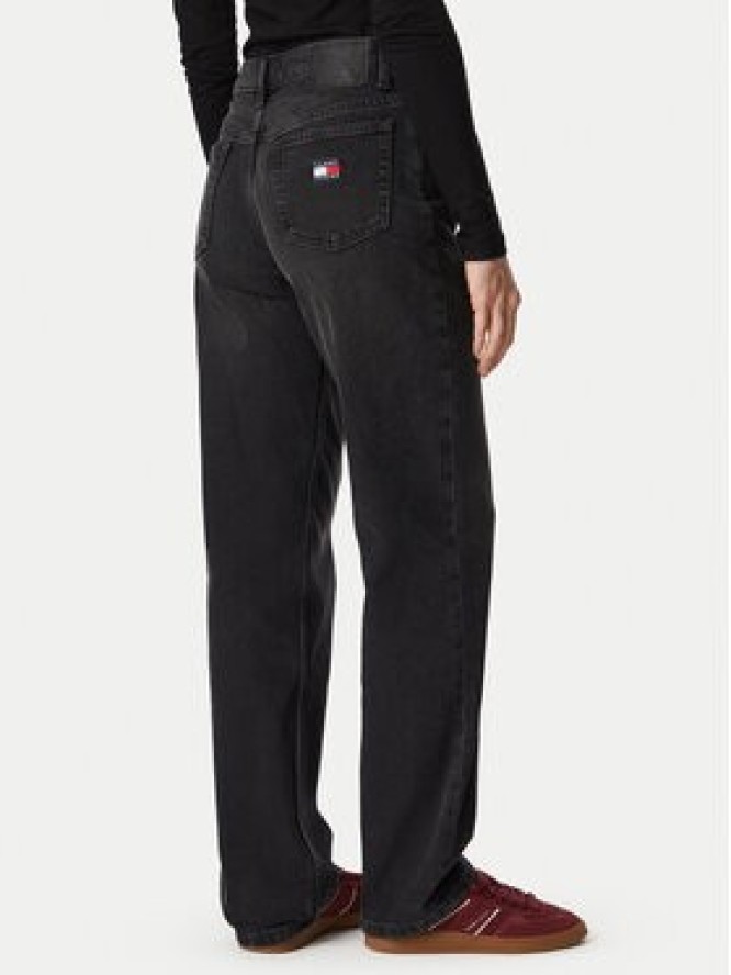 Tommy Jeans Jeansy Sophie DW0DW23586 Czarny Straight Fit