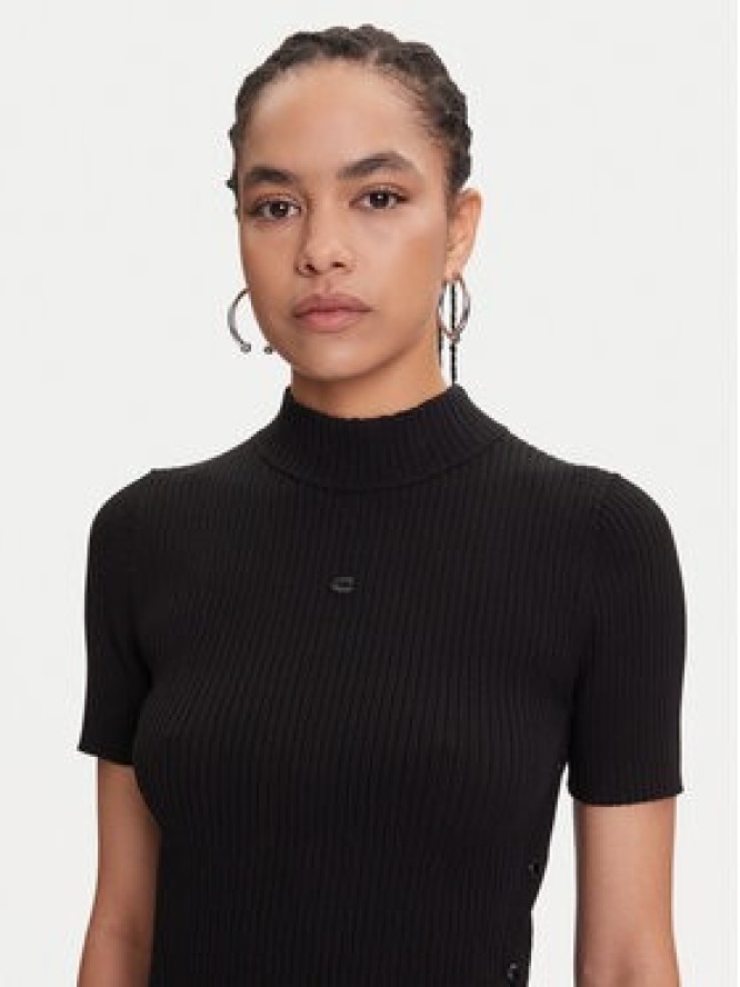 Miss Sixty Golf 6S1RJ37100 Czarny Slim Fit