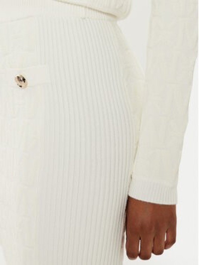 Marciano Guess Spódnica ołówkowa 4BGD01 5661Z Biały Slim Fit