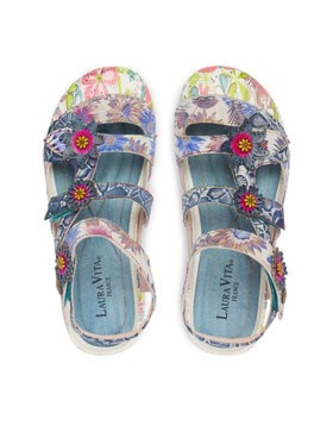 Laura Vita Sandały Beczierso 33 Niebieski