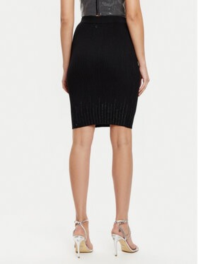Guess Spódnica ołówkowa W5RD83 Z2Y50 Czarny Slim Fit